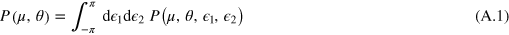 Equation (A.1)