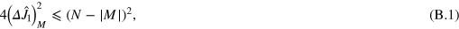Equation (B.1)