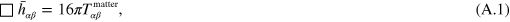 Equation (A.1)