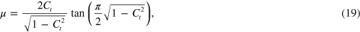 Equation (19)