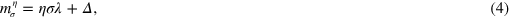 Equation (4)