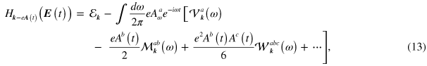Equation (13)