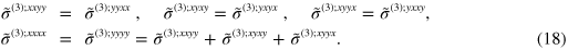 Equation (18)