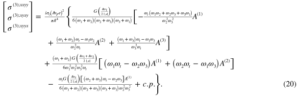 Equation (20)