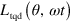 ${{L}_{\text{tqd}}}\left( \theta ,\omega t \right)$