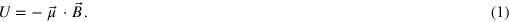 Equation (1)