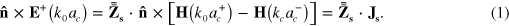 Equation (1)