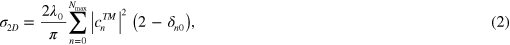 Equation (2)