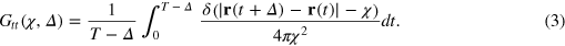 Equation (3)