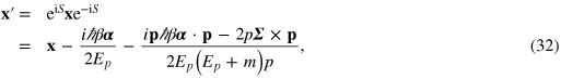 Equation (32)