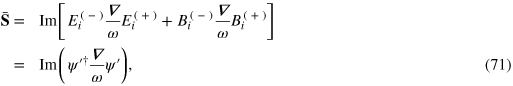 Equation (71)