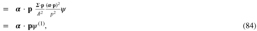 Equation (84)