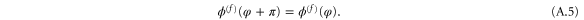 Equation (A.5)