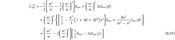 Equation (B.45)