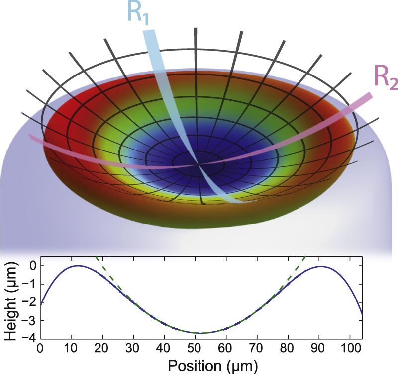 Frequency splitting of polarization eigenmodes in microscopic Fabry ...