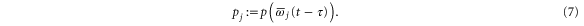 Equation (7)
