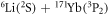 ${}^{6}{\rm{Li}}{(}^{2}{\rm{S}})+{}^{171}{\rm{Yb}}{(}^{3}{{\rm{P}}}_{2})$