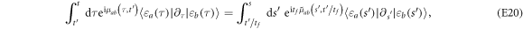 Equation (E20)