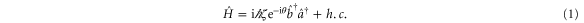 Equation (1)