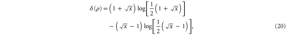 Equation (20)