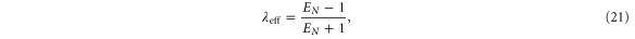 Equation (21)