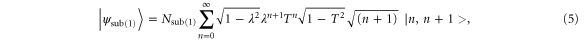 Equation (5)