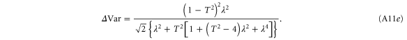 Equation (A11e
)