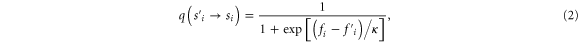 Equation (2)