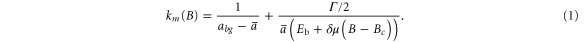 Equation (1)