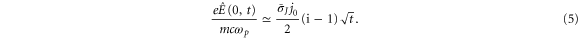 Equation (5)