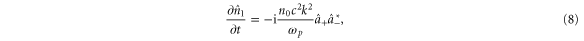 Equation (8)