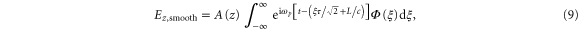 Equation (9)