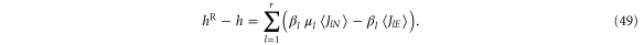 Equation (49)