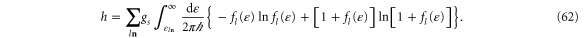 Equation (62)