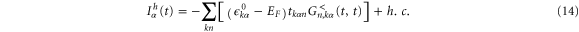 Equation (14)
