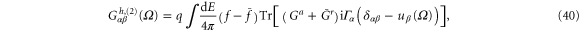 Equation (40)