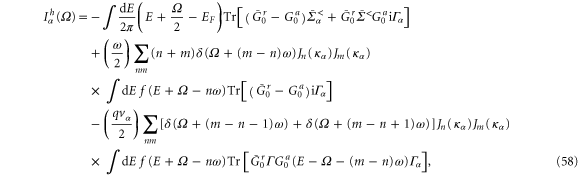 Equation (58)