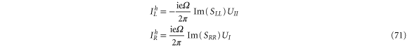 Equation (71)