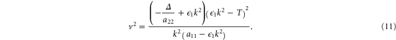 Equation (11)