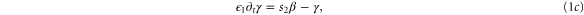 Equation (1c)