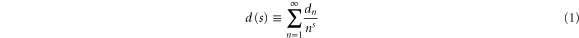 Equation (1)