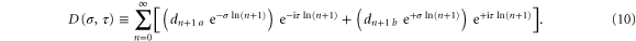 Equation (10)