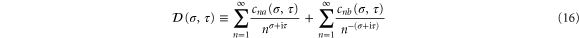 Equation (16)