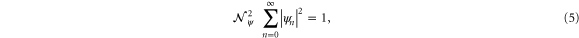 Equation (5)