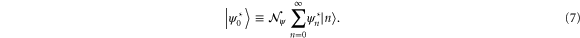Equation (7)