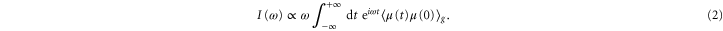 Equation (2)