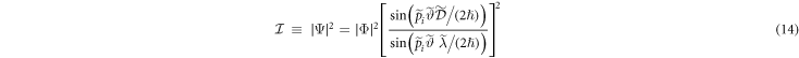 Equation (14)