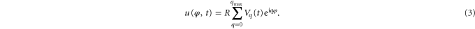 Equation (3)