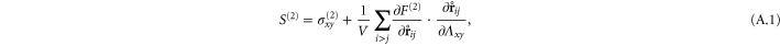 Equation (A.1)
