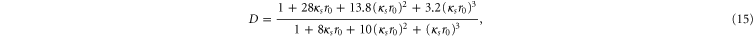 Equation (15)